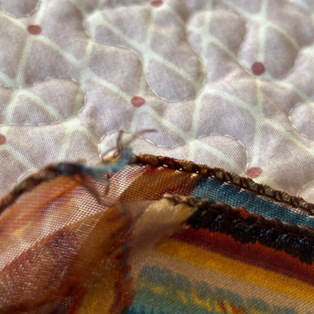 Geometric Patterned Women's Scarf - Picture 2 of 2